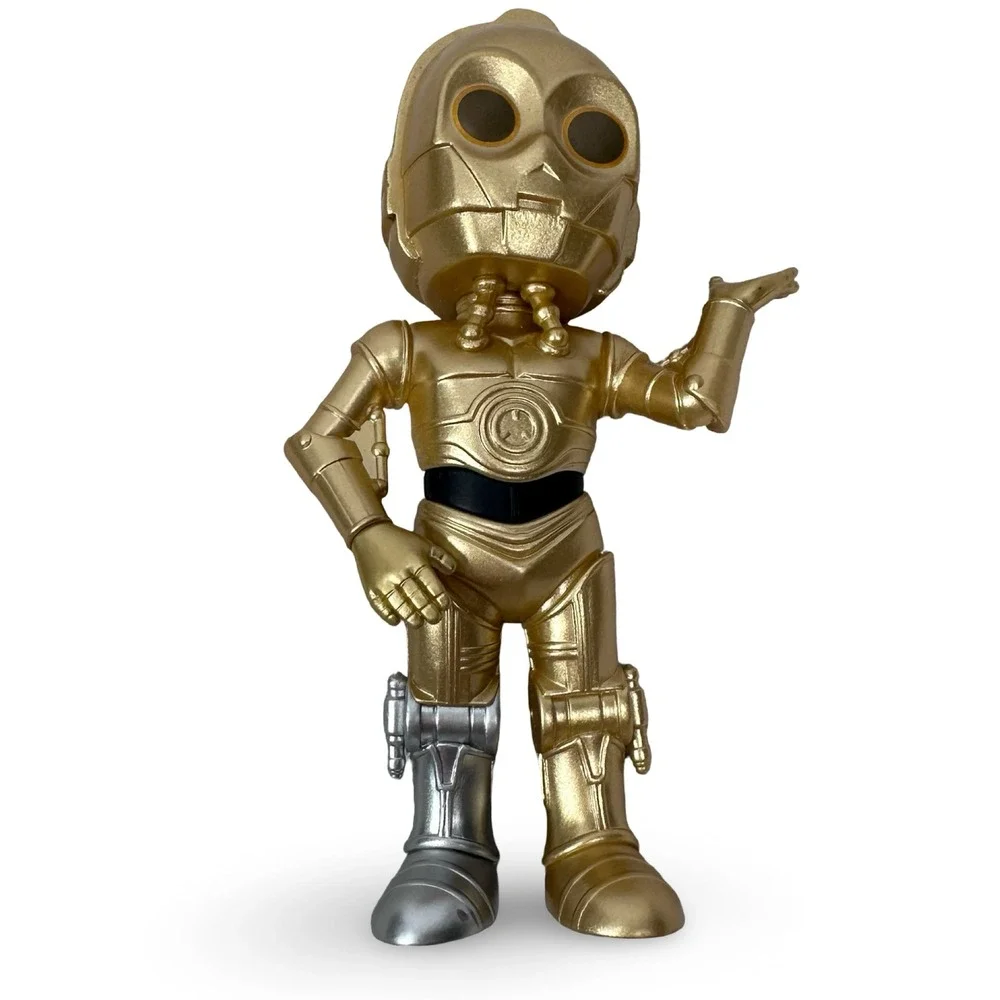 Pop Mart Star Wars C-3PO Gold Metallic Figure Silver Leg 4 Inch Vinyl Droid